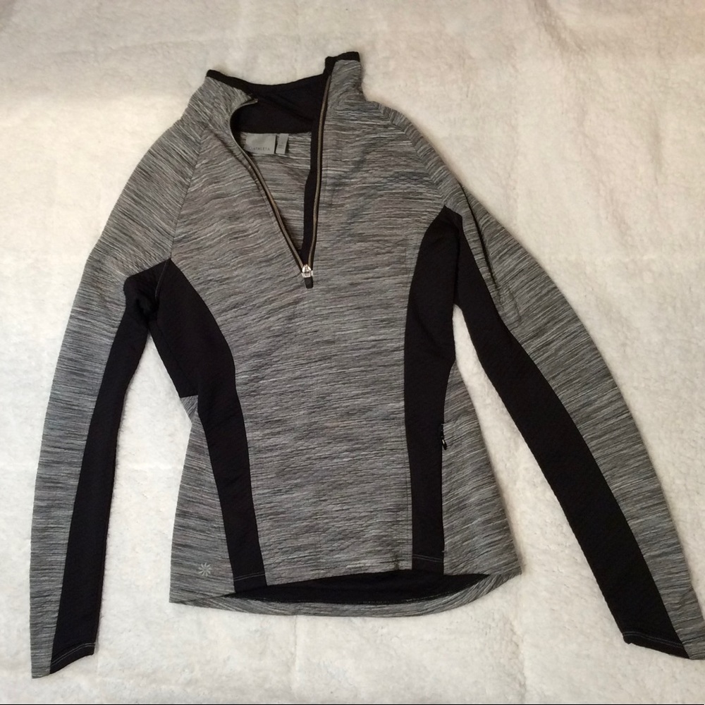 Quilted Athleta Quarter Zip